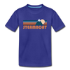 Steamboat, Colorado Youth T-Shirt - Retro Mountain Youth Steamboat Tee - royal blue