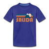 Salida, Colorado Youth T-Shirt - Retro Mountain Youth Salida Tee - royal blue