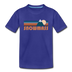 Snowmass, Colorado Youth T-Shirt - Retro Mountain Youth Snowmass Tee - royal blue