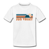 Sun Valley, Idaho Youth T-Shirt - Retro Mountain Youth Sun Valley Tee - white
