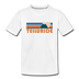 Telluride, Colorado Youth T-Shirt - Retro Mountain Youth Telluride Tee - white