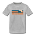 Telluride, Colorado Youth T-Shirt - Retro Mountain Youth Telluride Tee - heather gray