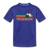 Telluride, Colorado Youth T-Shirt - Retro Mountain Youth Telluride Tee - royal blue