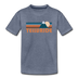 Telluride, Colorado Youth T-Shirt - Retro Mountain Youth Telluride Tee - heather blue