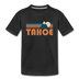 Tahoe, California Youth T-Shirt - Retro Mountain Youth Tahoe Tee - black