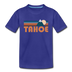 Tahoe, California Youth T-Shirt - Retro Mountain Youth Tahoe Tee - royal blue