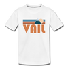 Vail, Colorado Youth T-Shirt - Retro Mountain Youth Vail Tee