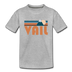 Vail, Colorado Youth T-Shirt - Retro Mountain Youth Vail Tee - heather gray