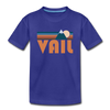 Vail, Colorado Youth T-Shirt - Retro Mountain Youth Vail Tee