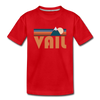 Vail, Colorado Youth T-Shirt - Retro Mountain Youth Vail Tee