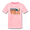 Vail, Colorado Youth T-Shirt - Retro Mountain Youth Vail Tee