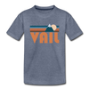 Vail, Colorado Youth T-Shirt - Retro Mountain Youth Vail Tee