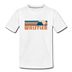 Whistler, Canada Youth T-Shirt - Retro Mountain Youth Whistler Tee - white