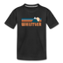 Whistler, Canada Youth T-Shirt - Retro Mountain Youth Whistler Tee - black