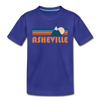 Asheville, North Carolina Toddler T-Shirt - Retro Mountain Asheville Toddler Tee