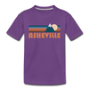 Asheville, North Carolina Toddler T-Shirt - Retro Mountain Asheville Toddler Tee