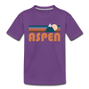 Aspen, Colorado Toddler T-Shirt - Retro Mountain Aspen Toddler Tee