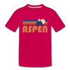 Aspen, Colorado Toddler T-Shirt - Retro Mountain Aspen Toddler Tee