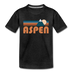 Aspen, Colorado Toddler T-Shirt - Retro Mountain Aspen Toddler Tee - charcoal gray