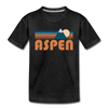 Aspen, Colorado Toddler T-Shirt - Retro Mountain Aspen Toddler Tee - charcoal gray
