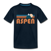 Aspen, Colorado Toddler T-Shirt - Retro Mountain Aspen Toddler Tee