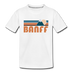Banff, Canada Toddler T-Shirt - Retro Mountain Banff Toddler Tee - white