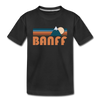 Banff, Canada Toddler T-Shirt - Retro Mountain Banff Toddler Tee