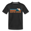 Beaver Creek, Colorado Toddler T-Shirt - Retro Mountain Beaver Creek Toddler Tee