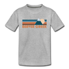 Beaver Creek, Colorado Toddler T-Shirt - Retro Mountain Beaver Creek Toddler Tee - heather gray