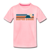 Beaver Creek, Colorado Toddler T-Shirt - Retro Mountain Beaver Creek Toddler Tee - pink
