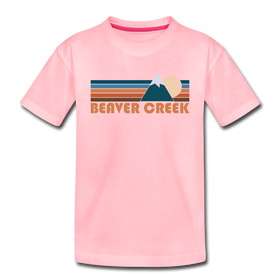 Beaver Creek, Colorado Toddler T-Shirt - Retro Mountain Beaver Creek Toddler Tee