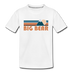 Big Bear, California Toddler T-Shirt - Retro Mountain Big Bear Toddler Tee - white
