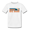 Big Bear, California Toddler T-Shirt - Retro Mountain Big Bear Toddler Tee - white