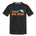 Big Bear, California Toddler T-Shirt - Retro Mountain Big Bear Toddler Tee - black