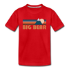 Big Bear, California Toddler T-Shirt - Retro Mountain Big Bear Toddler Tee