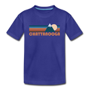 Chattanooga, Tennessee Toddler T-Shirt - Retro Mountain Chattanooga Toddler Tee - royal blue