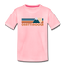 Chattanooga, Tennessee Toddler T-Shirt - Retro Mountain Chattanooga Toddler Tee - pink