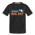 Big Sky, Montana Toddler T-Shirt - Retro Mountain Big Sky Toddler Tee - black
