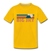 Big Sky, Montana Toddler T-Shirt - Retro Mountain Big Sky Toddler Tee - sun yellow