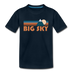 Big Sky, Montana Toddler T-Shirt - Retro Mountain Big Sky Toddler Tee - deep navy