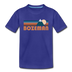 Bozeman, Montana Toddler T-Shirt - Retro Mountain Bozeman Toddler Tee - royal blue