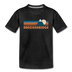 Breckenridge, Colorado Toddler T-Shirt - Retro Mountain Breckenridge Toddler Tee - charcoal gray