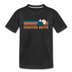 Crested Butte, Colorado Toddler T-Shirt - Retro Mountain Crested Butte Toddler Tee - black
