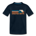 Crested Butte, Colorado Toddler T-Shirt - Retro Mountain Crested Butte Toddler Tee - deep navy
