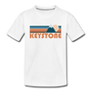 Keystone, Colorado Toddler T-Shirt - Retro Mountain Keystone Toddler Tee - white