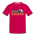 Golden, Colorado Toddler T-Shirt - Retro Mountain Golden Toddler Tee - dark pink