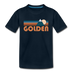 Golden, Colorado Toddler T-Shirt - Retro Mountain Golden Toddler Tee - deep navy