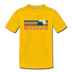 Missoula, Montana Toddler T-Shirt - Retro Mountain Missoula Toddler Tee - sun yellow