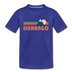 Durango, Colorado Toddler T-Shirt - Retro Mountain Durango Toddler Tee - royal blue