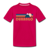 Durango, Colorado Toddler T-Shirt - Retro Mountain Durango Toddler Tee - dark pink